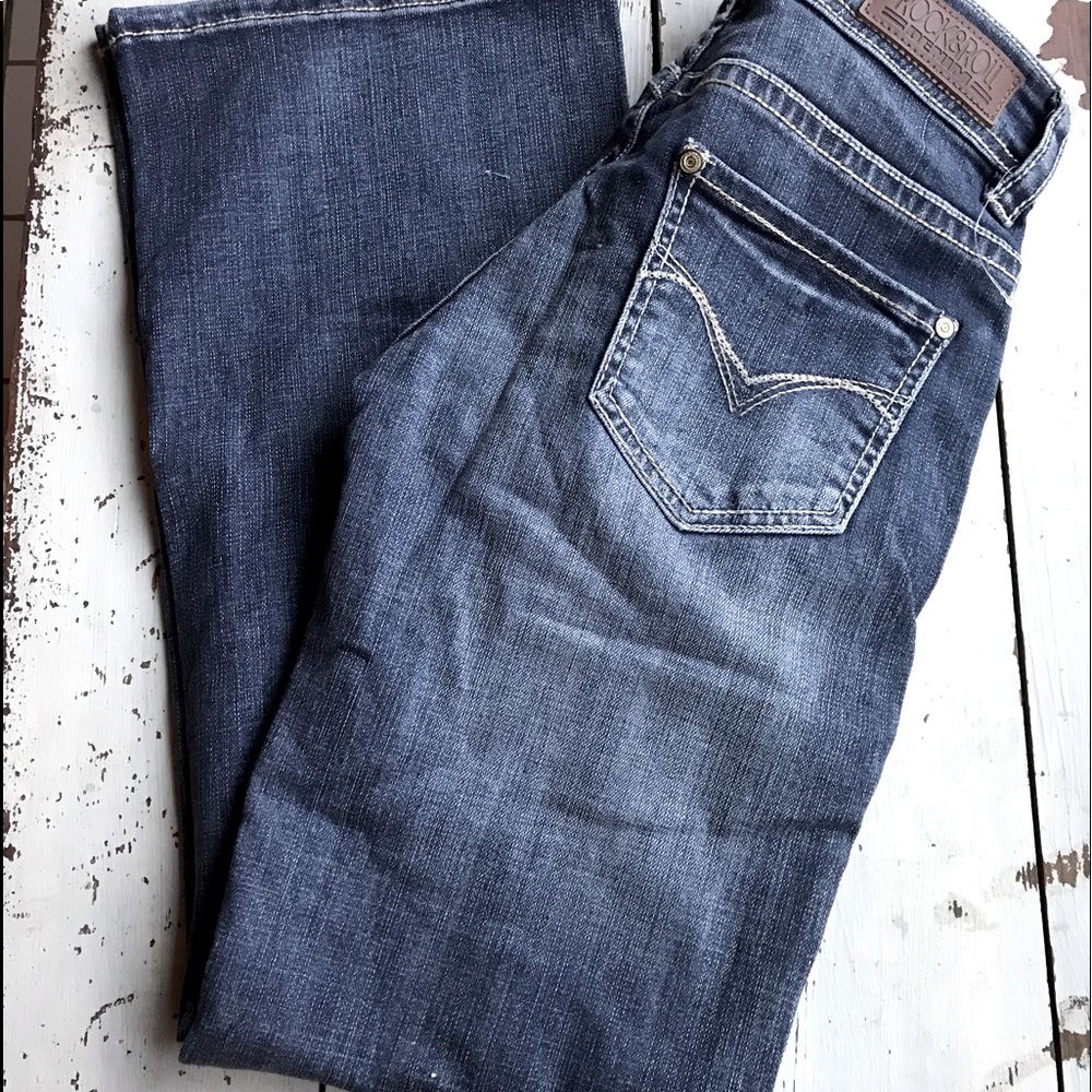 Rock&Roll Denim Cowgirl Riding Bootcut Jeans